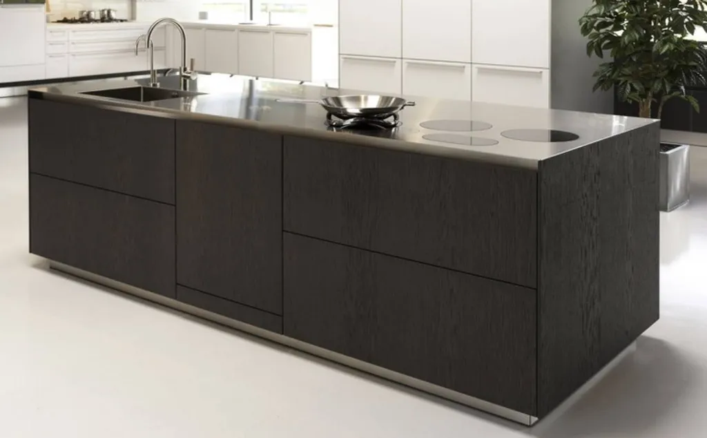 Plan de travail brossé-vibré 4 mm Gordes