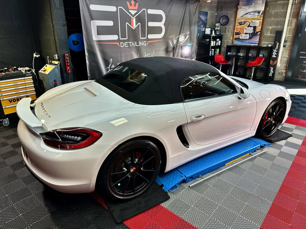 protection carrosserie DETAILING film de protection PPF Lyon Porsche Boxster
