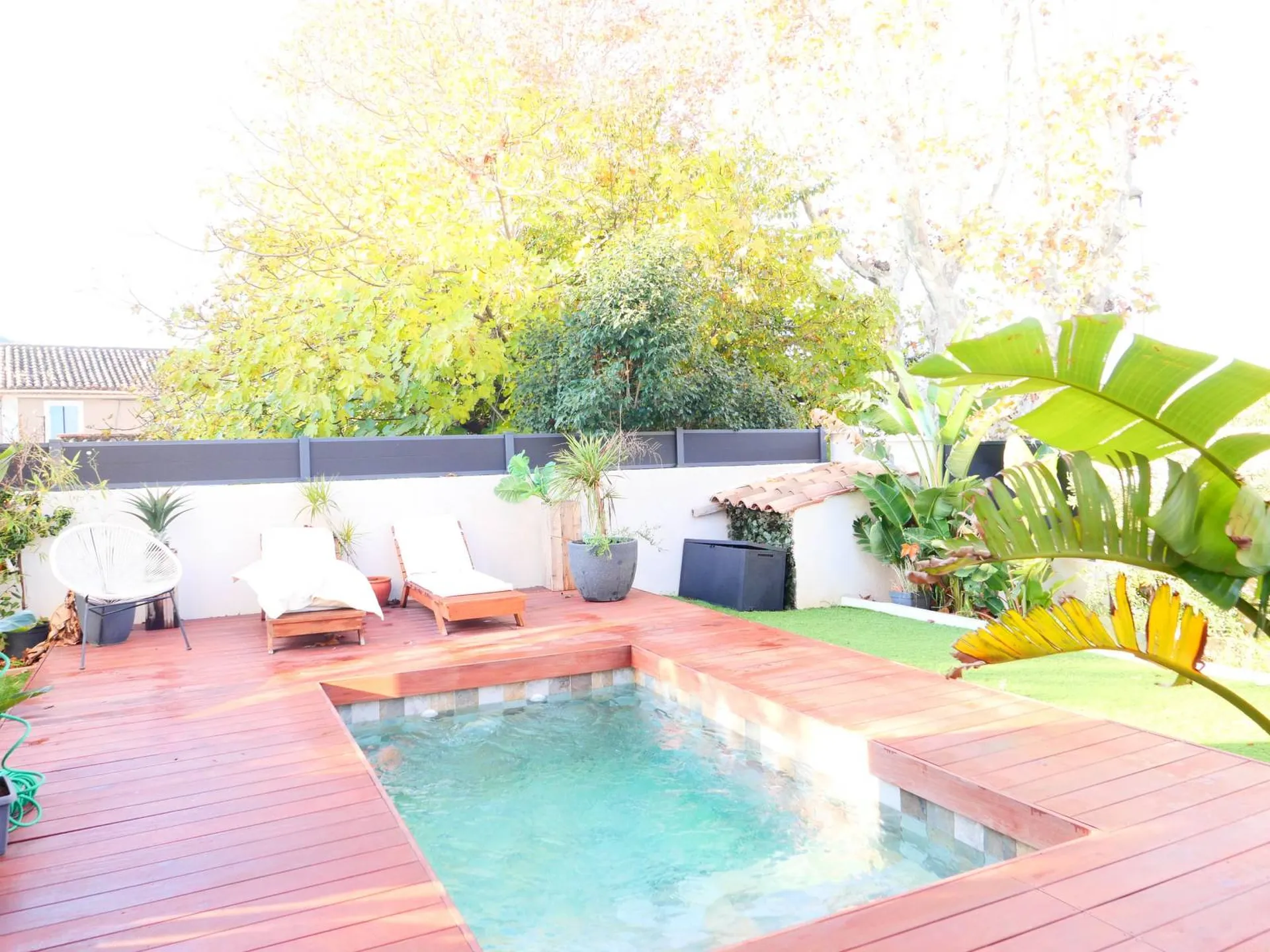 Maison T4 Saint Cyr sur Mer  avec piscine et garage à proximité immédiate de toutes les commodités