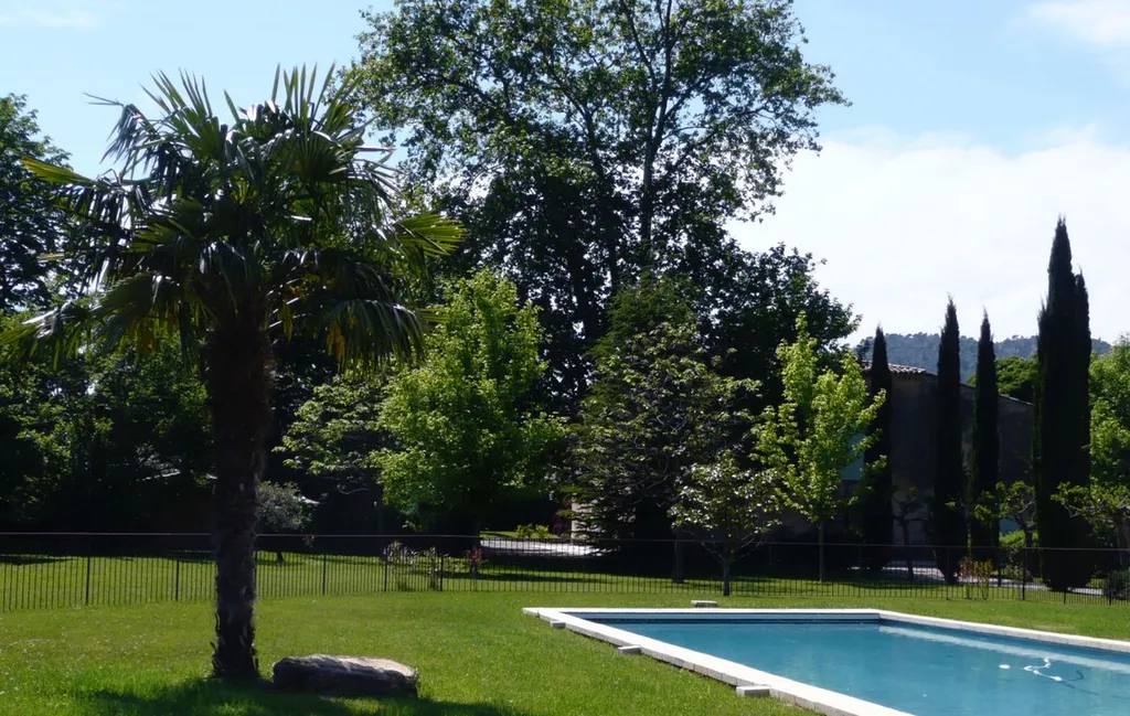 Pool ready to swim in Spring