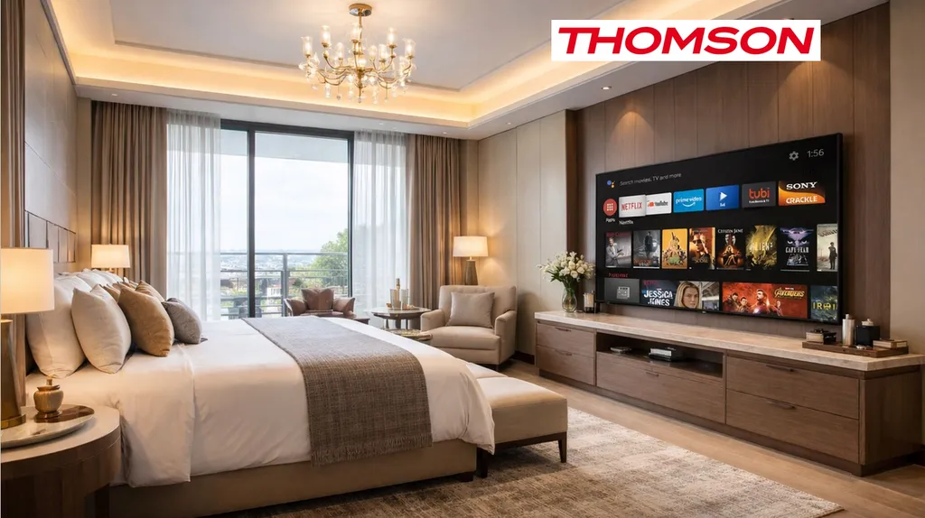 TV mode hotel smart Thomson avec netflix 