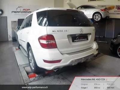 Reprogrammation moteur Saint Rémy de Provence - Mercedes ML 450 CDI ADP Performance