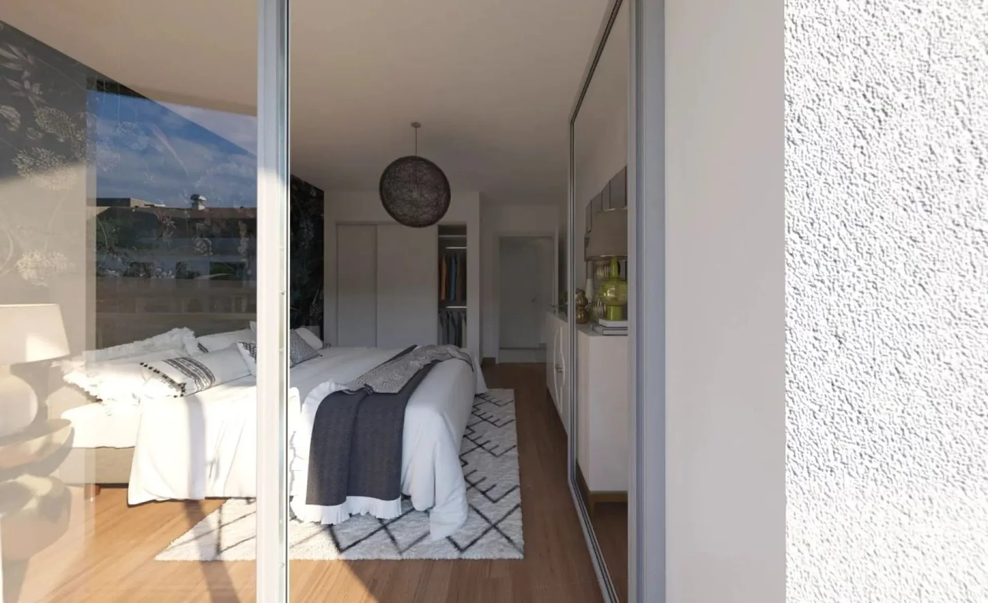 appartement à vendre avec 2 chambres et balcon quartier des jacobins