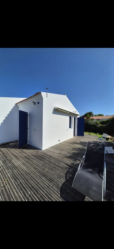 Ravalement d'une maison en bord de mer proche HONFLEUR