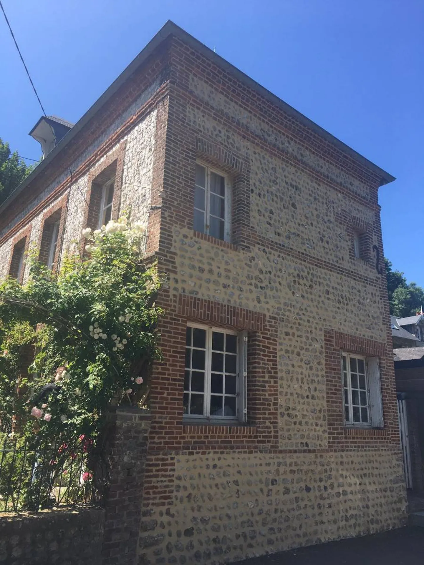 Réfection des joints sur un pignon proche Fécamp 76