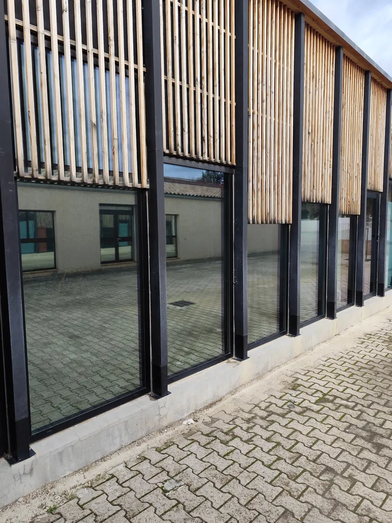 POSE DE FILM ANTI VIS A VIS ASPECT MIROIR ECOLE MATERNELLE MARSEILLE