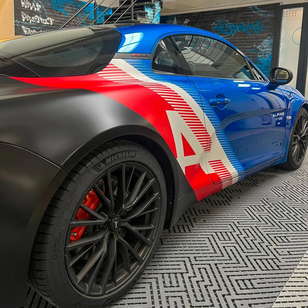 Personnalisation Alpine a110 TrackSide