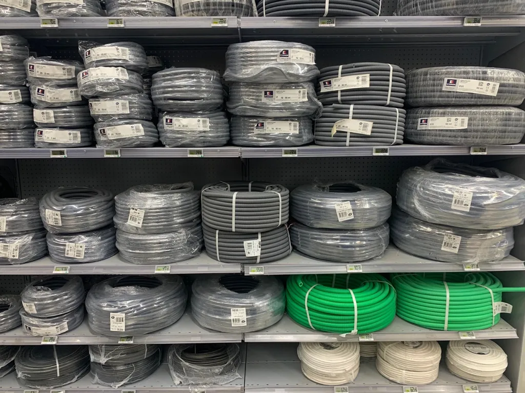 Rayon câbles et gaines