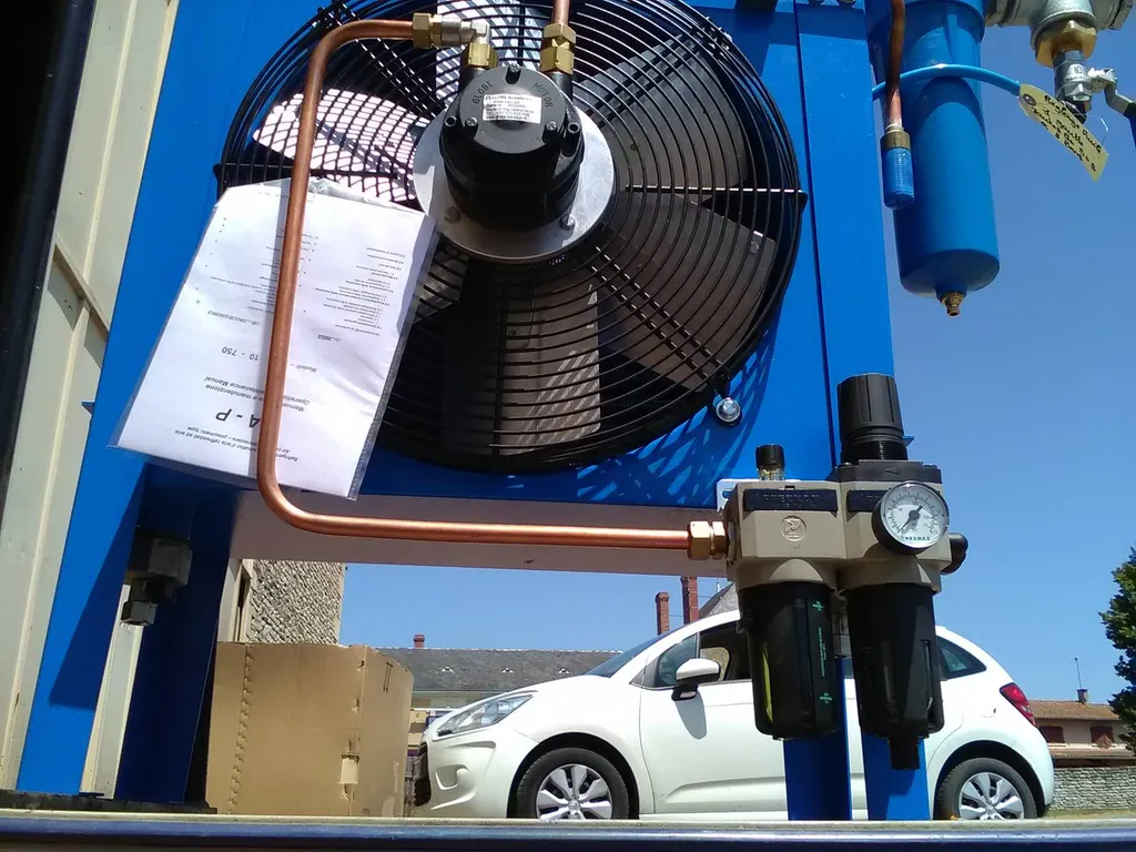 aéroréfrigerant  pour sablage 