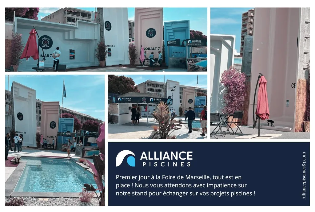 Foire de Marseille piscine coque moderne