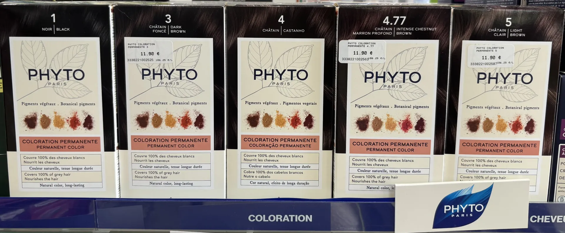 COLORATIONS PHYTO PHARMACIE MARSEILLE 13012