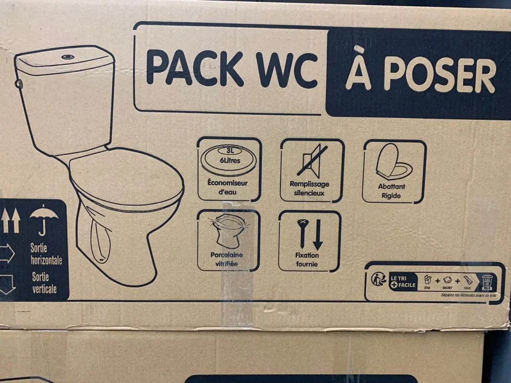 WC à poser 