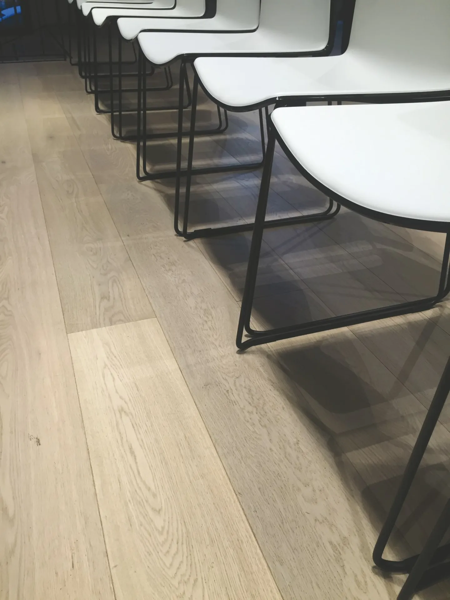 parquet blanc