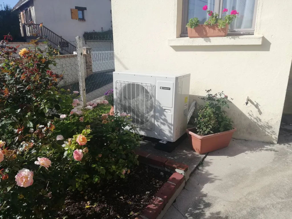 Remplacement d'une chaudière fioul par une pompe à chaleur à côté de Dieppe