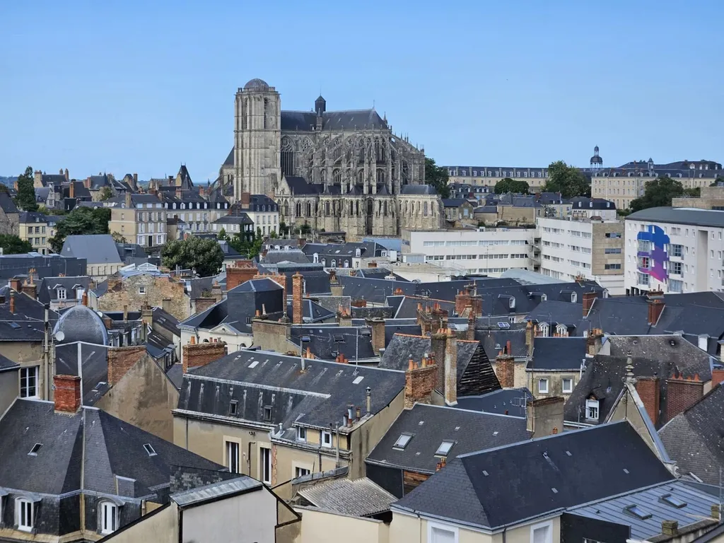 Appartement centre-ville avec vue panoramique sur Le Mans