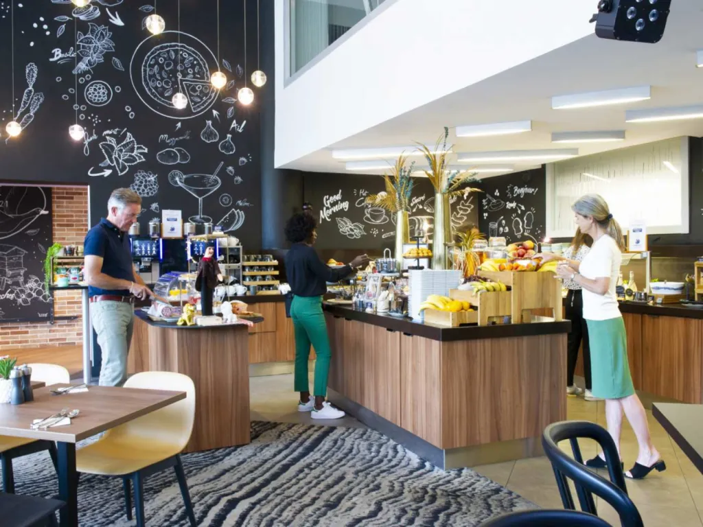 photographe hôtel Novotel Lyon Confluence buffet petit-déjeuner