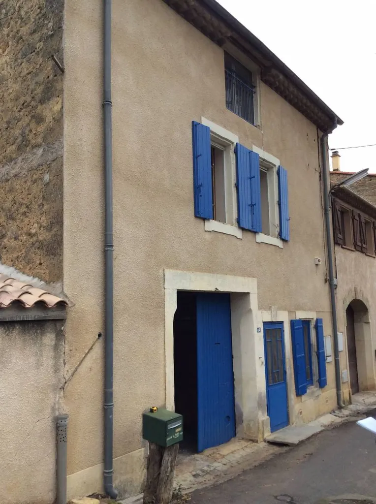 Façade sur rue (avant travaux)