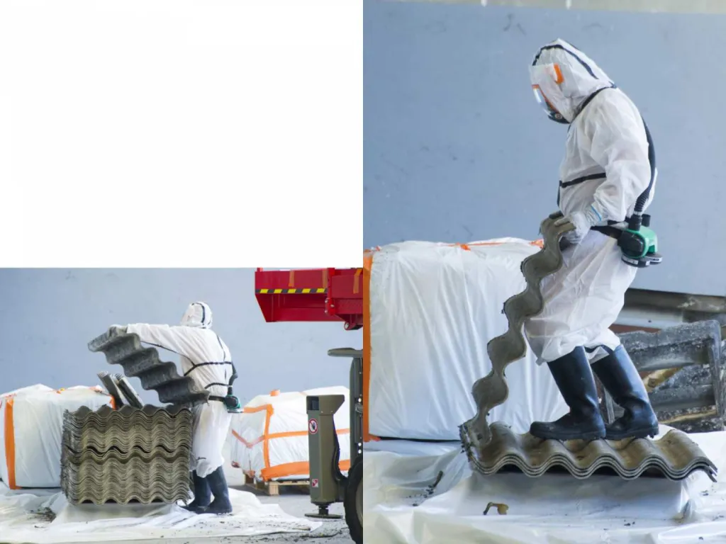 photographe chantier BTP évacuation et traitement des déchets