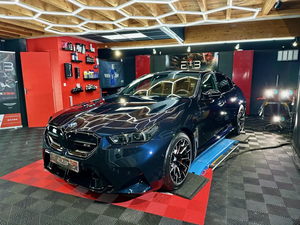 DETAILING protection carrosserie traitement céramique lyon proche Tassin nouvelle BMW M5