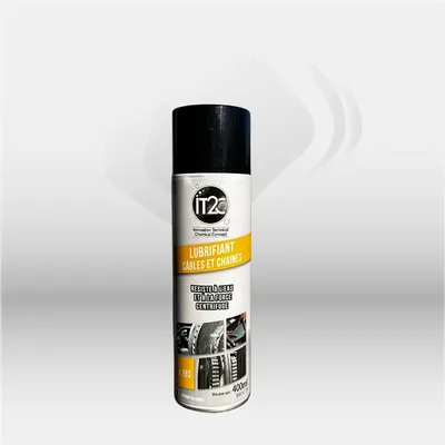 Lubrifiant chaînes et câbles Chainlub 400ml IT2C utilisé pour maintenance mécanique et industrielle en atelier professionnel à Mont-de-Marsan, Landes (40), Nouvelle-Aquitaine et disponible partout en France