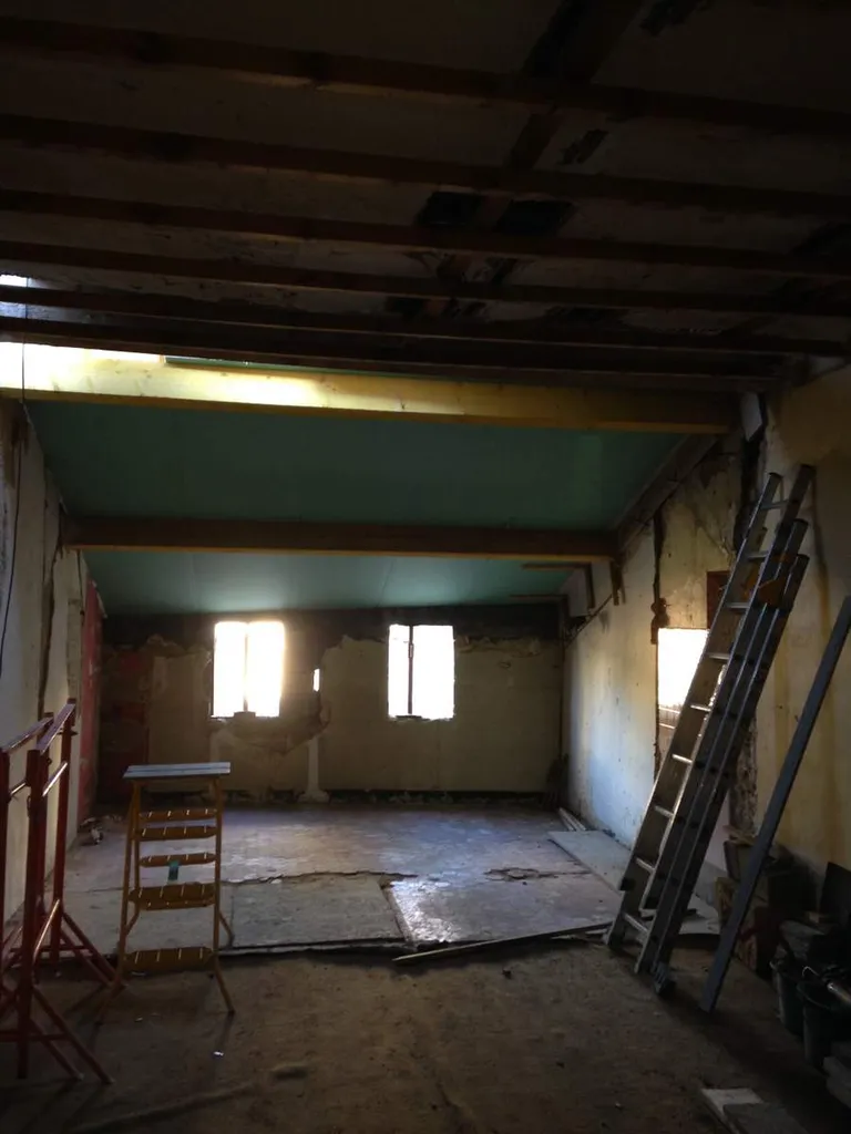 les cloisons ont été abattues