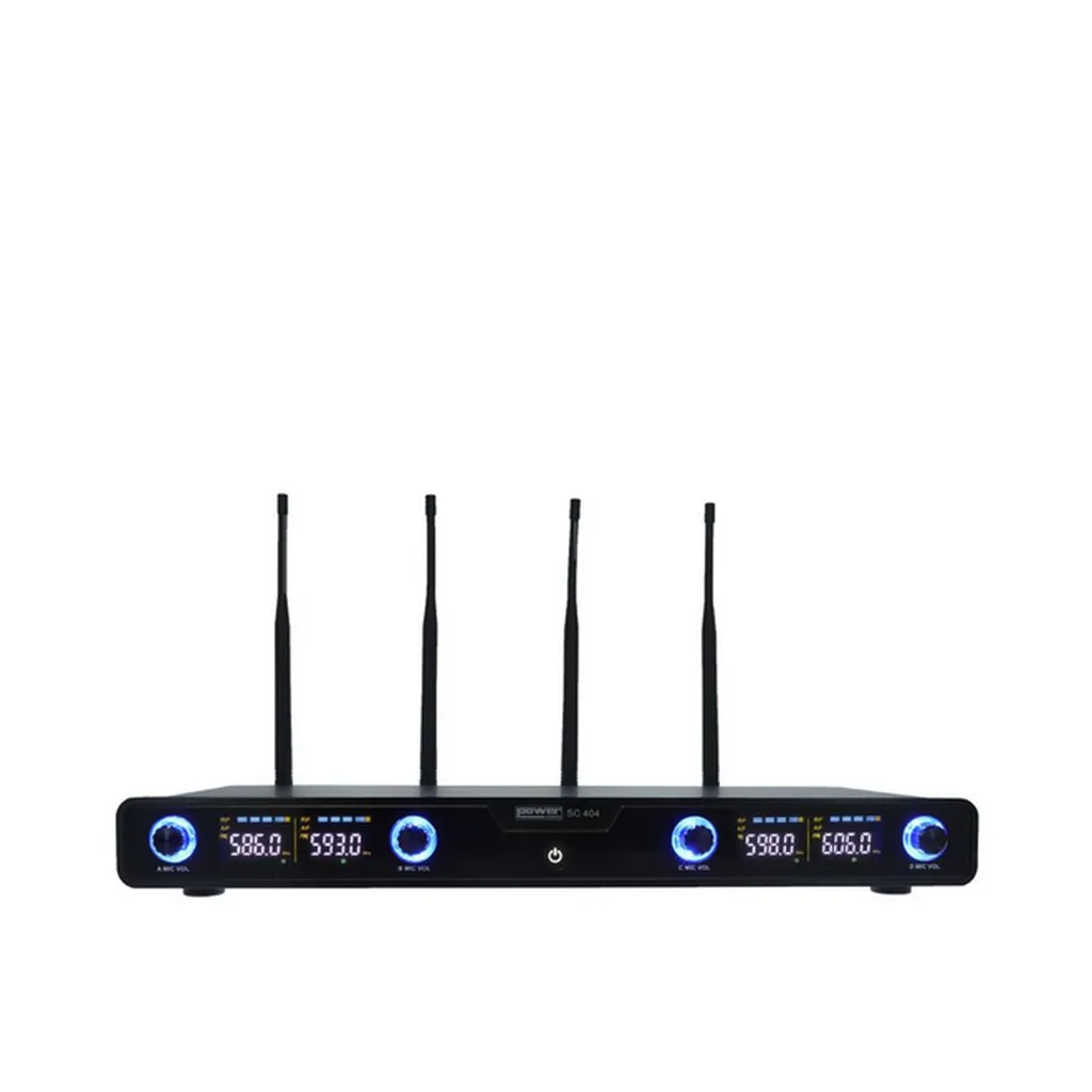 POWER ACOUSTICS SC 404 - Système Micro Sans Fil