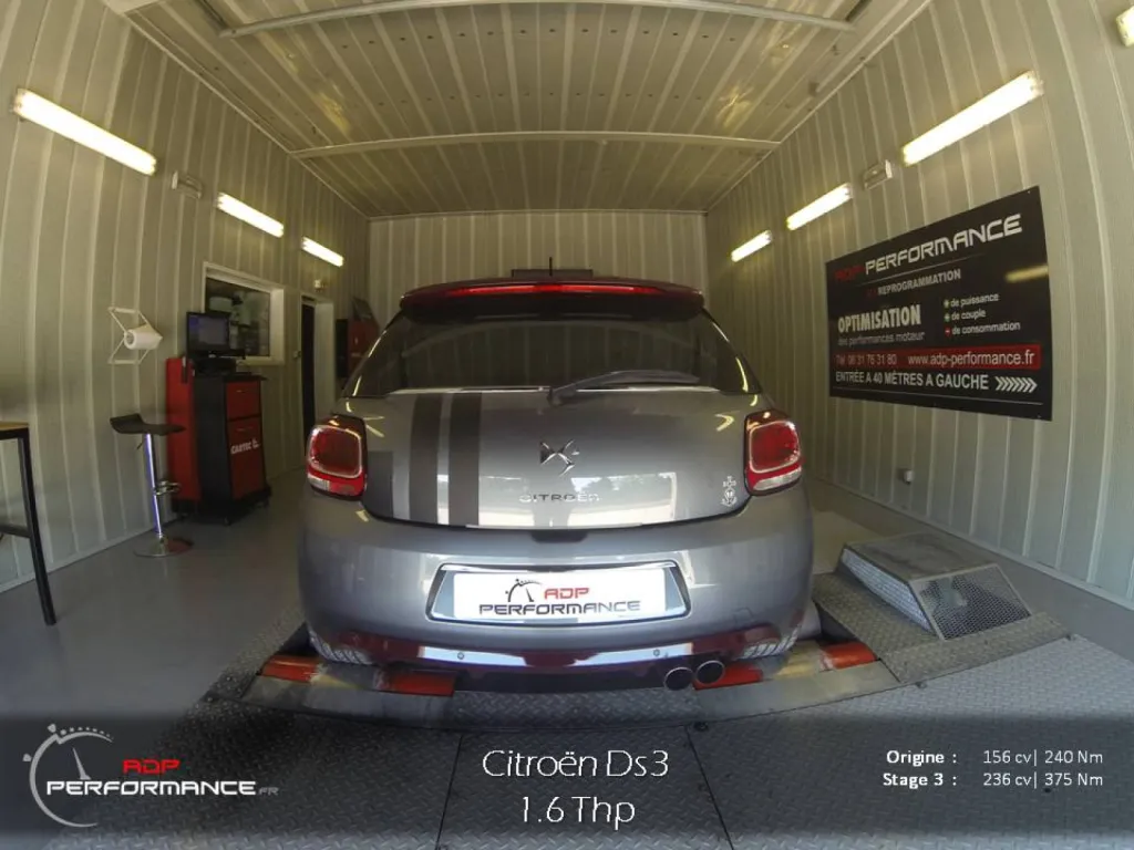 Optimisation ds3 avec echappement complet supersprint