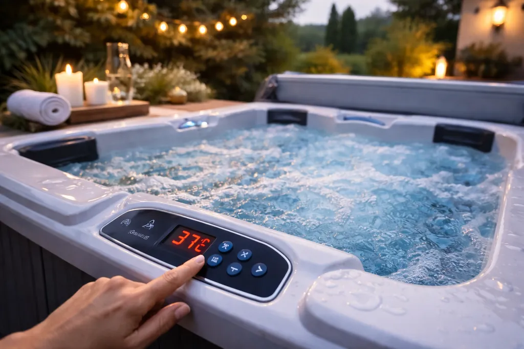 Réglage optimal de la température du spa : confort et économie d’énergie au quotidien.