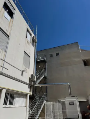 Installation groupe électrogène 200 KVA clinique Martigues Bouches du Rhône