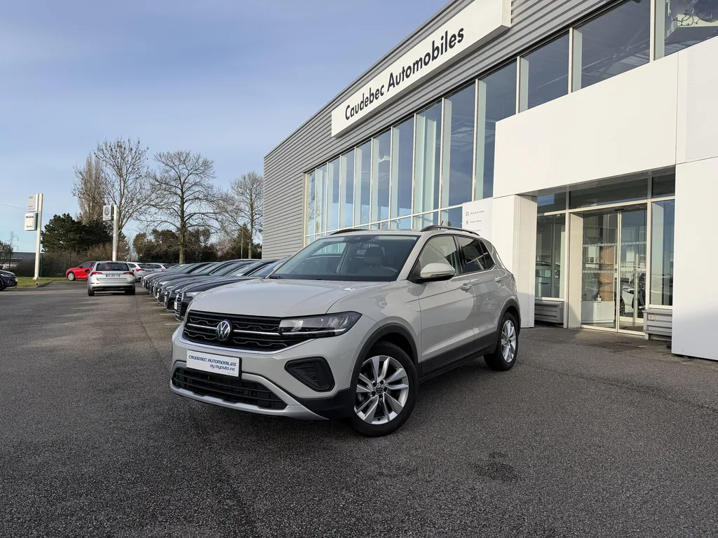 Achat Volkswagen T-Cross occasion essence automatique à La Frénaye proche Le Havre, Rouen et Dieppe chez Caudebec Automobiles