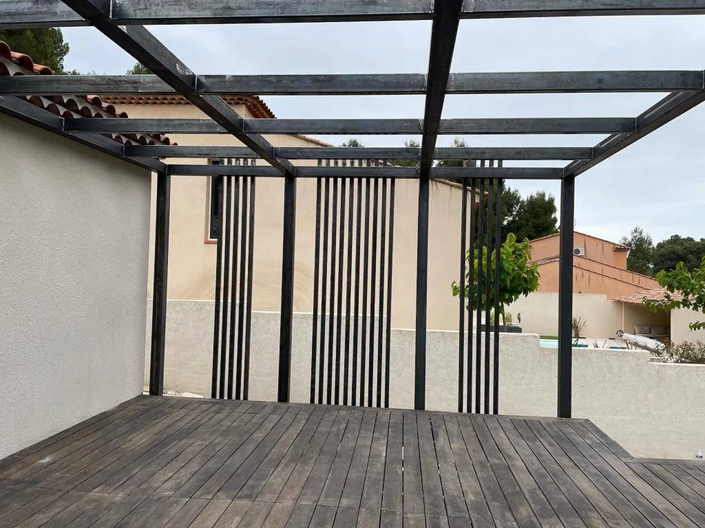 ferronnier pour pergola en acier marseille