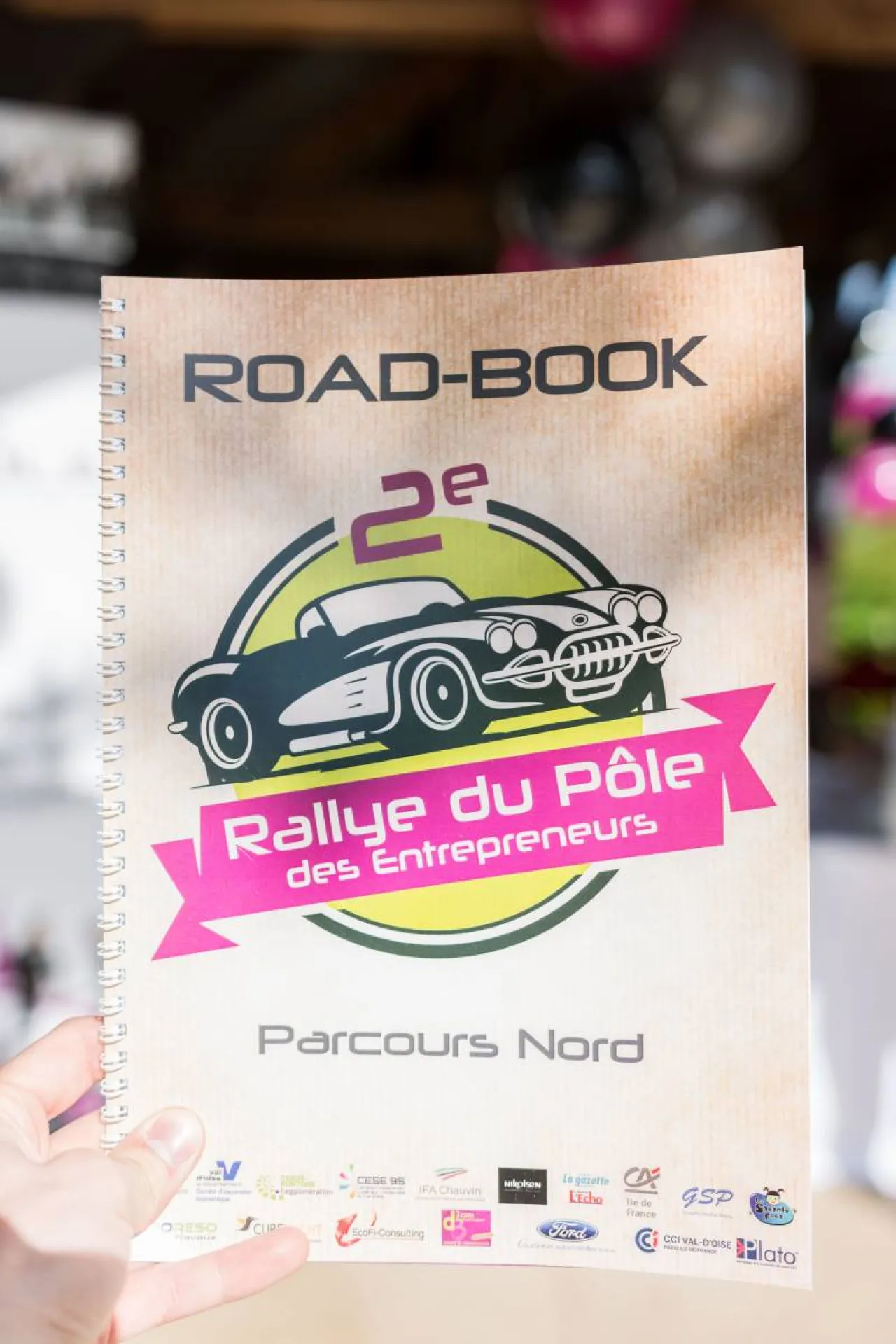 Reportage photo d'un rallye d'entrepreneurs à l'Isle Adam dans le Val d'Oise