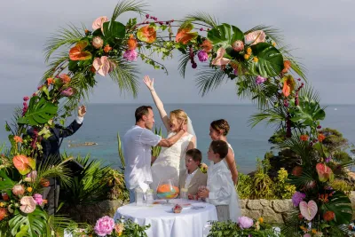 Une agence de wedding planner française pour organiser une cérémonie de mariage laïque sur la Costa Brava en Espagne