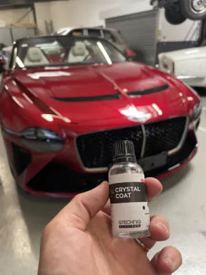 Traitement céramique à Monaco sur cette incroyable Bentley BACALAR par Riviera Detailing 