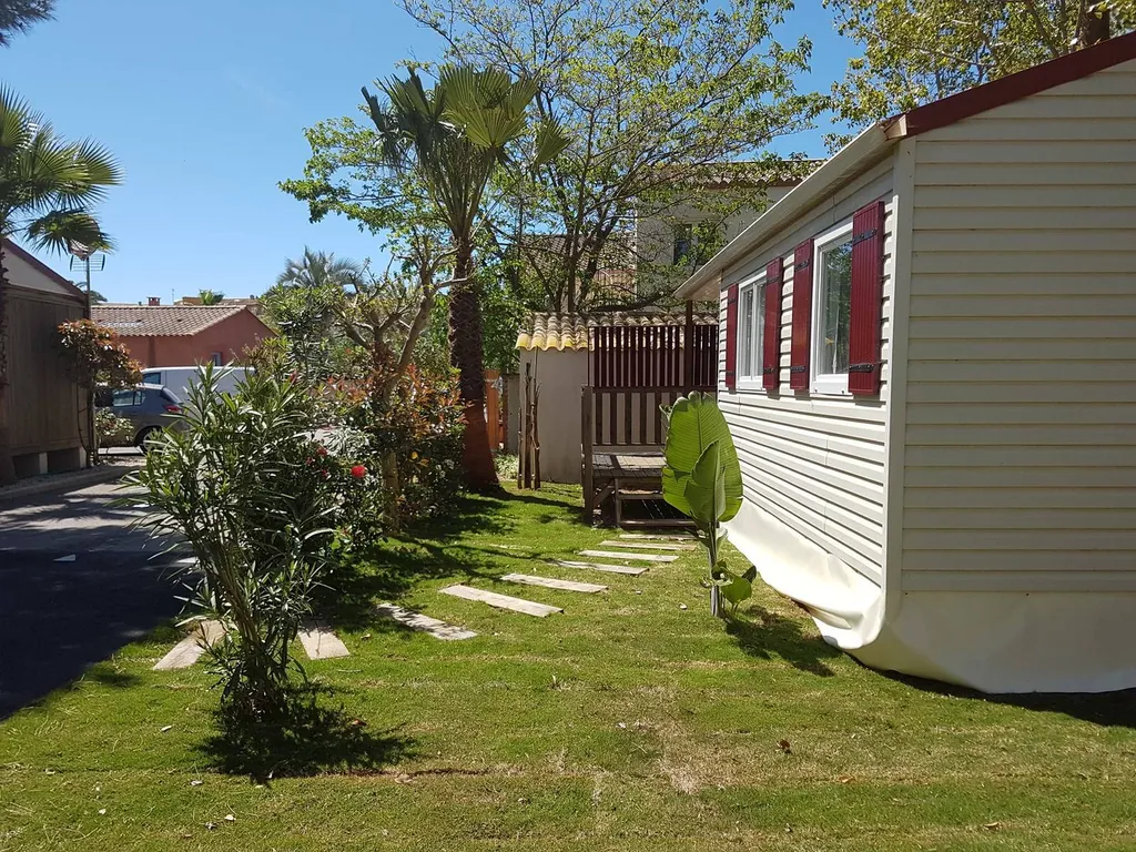 MOBIL HOME 4/6 COUCHAGES CLIMATISE VIAS BORD DE MER