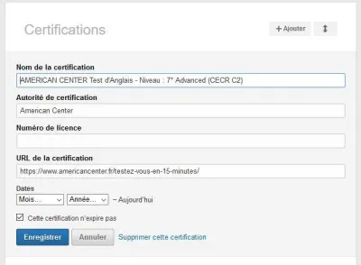 linkedin réseau social professionnel niveau d'anglais recrutement
