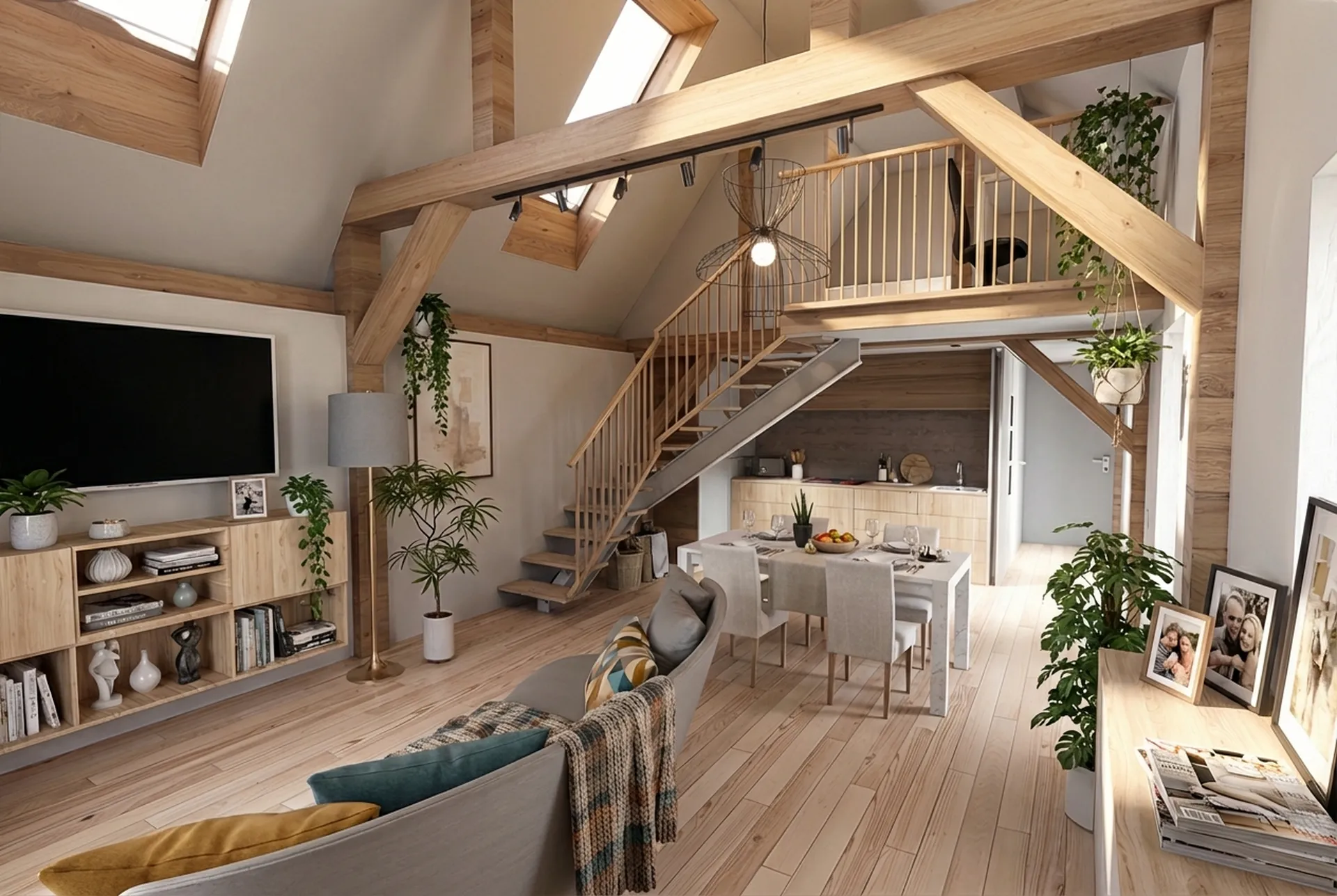 Rénovation d'un corps de ferme en deux logements - Osthoffen