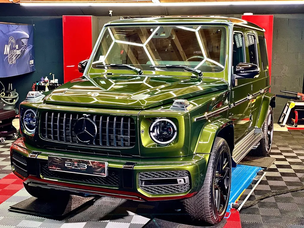 Film de protection carrosserie Lyon PPF Mercedes G63 AMG