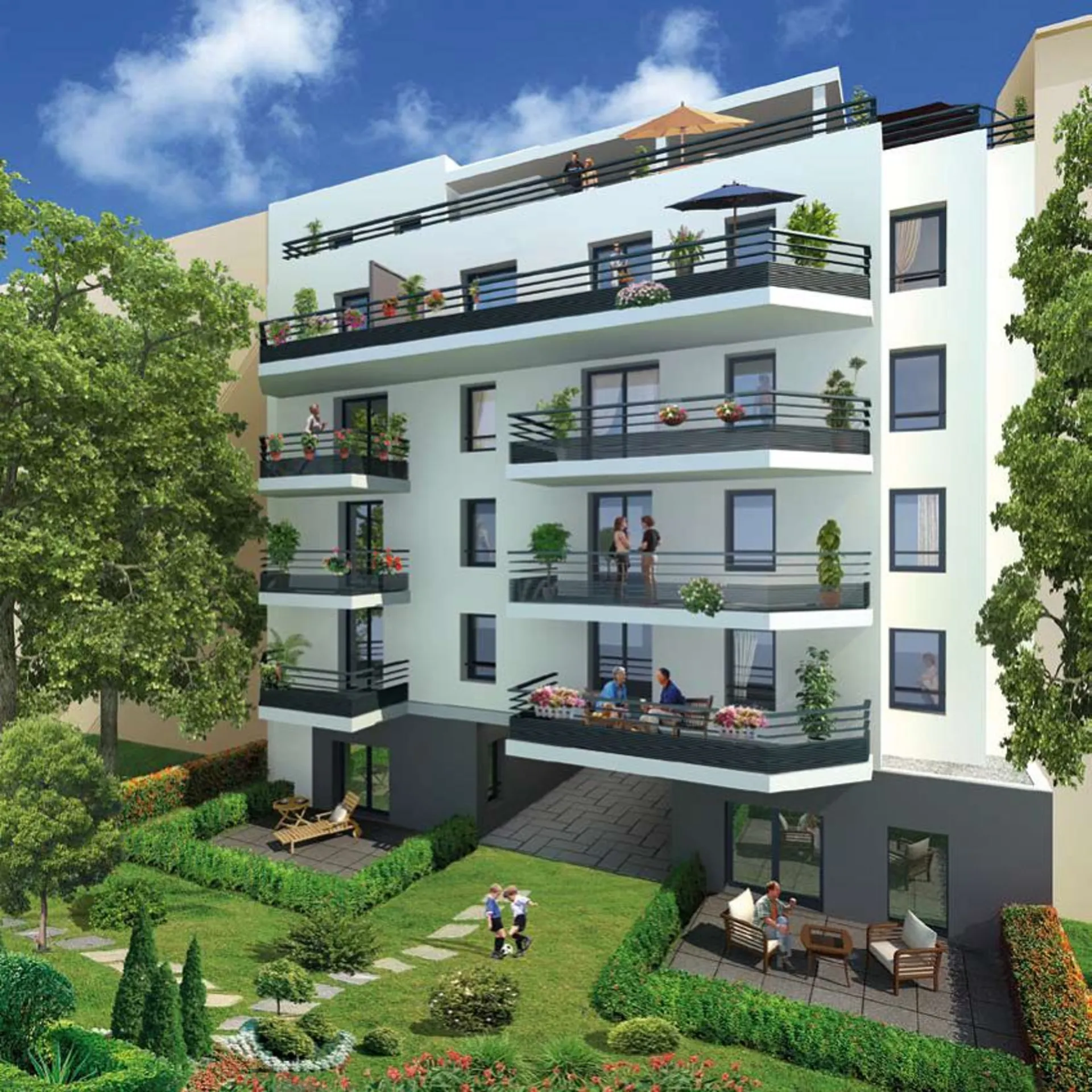 Petite copropriété neuve  en loi duflot