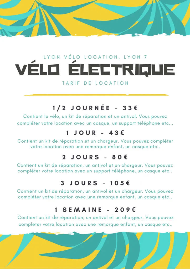 Location de vélo électrique compact à Lyon pour visiter le vieux Lyon