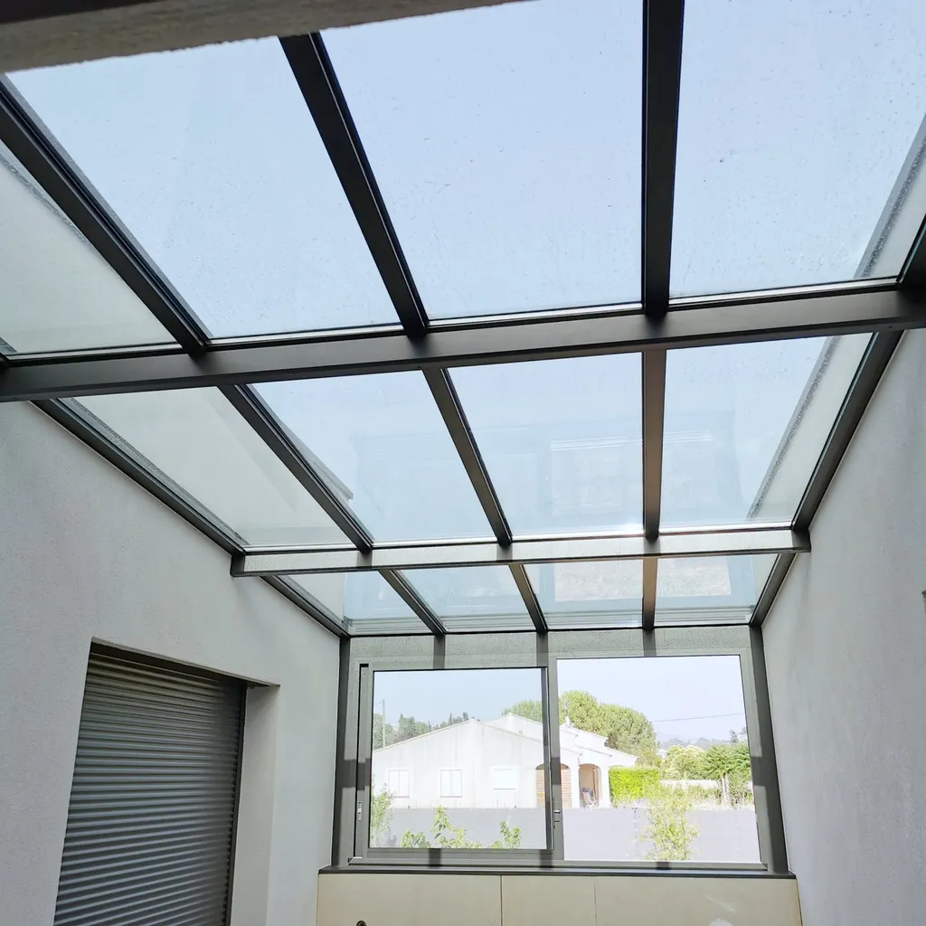 verrière  aluminium 