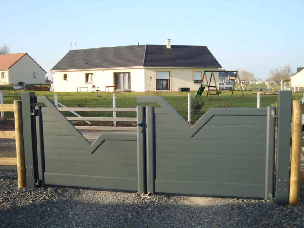 Pose de portail Aluminium unique dans l'Eure 27
