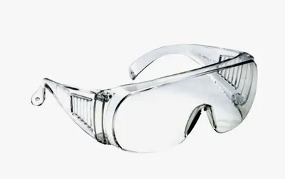 Sur‑lunette de sécurité — protection oculaire compatible lunettes de vue, anti‑impact et anti‑projection, idéale en milieu professionnel ou atelier à Lyon