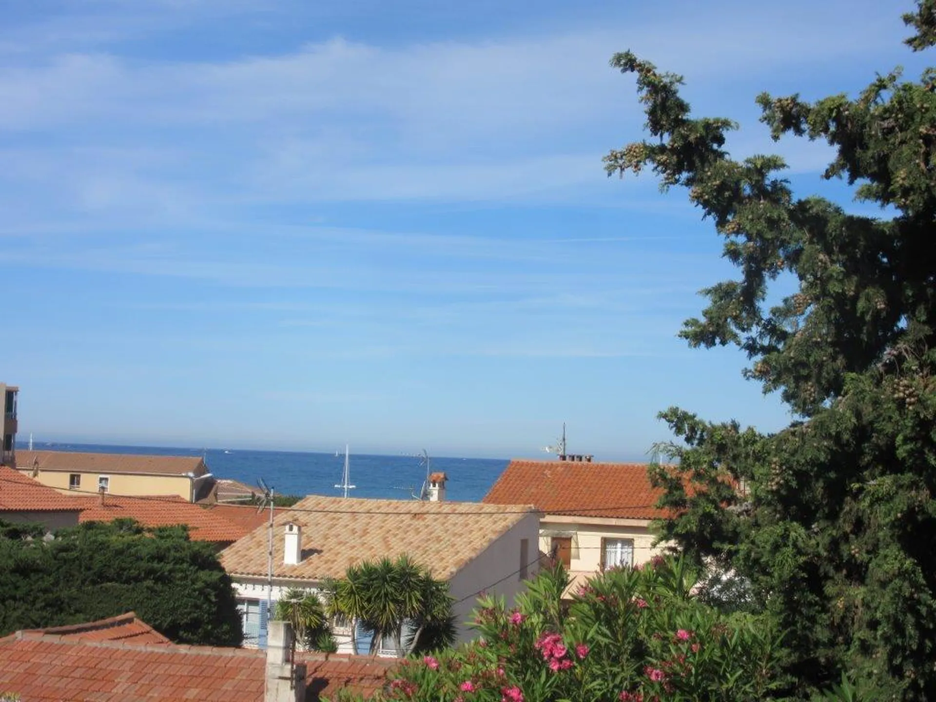 maison vue mer Six Fours les plages