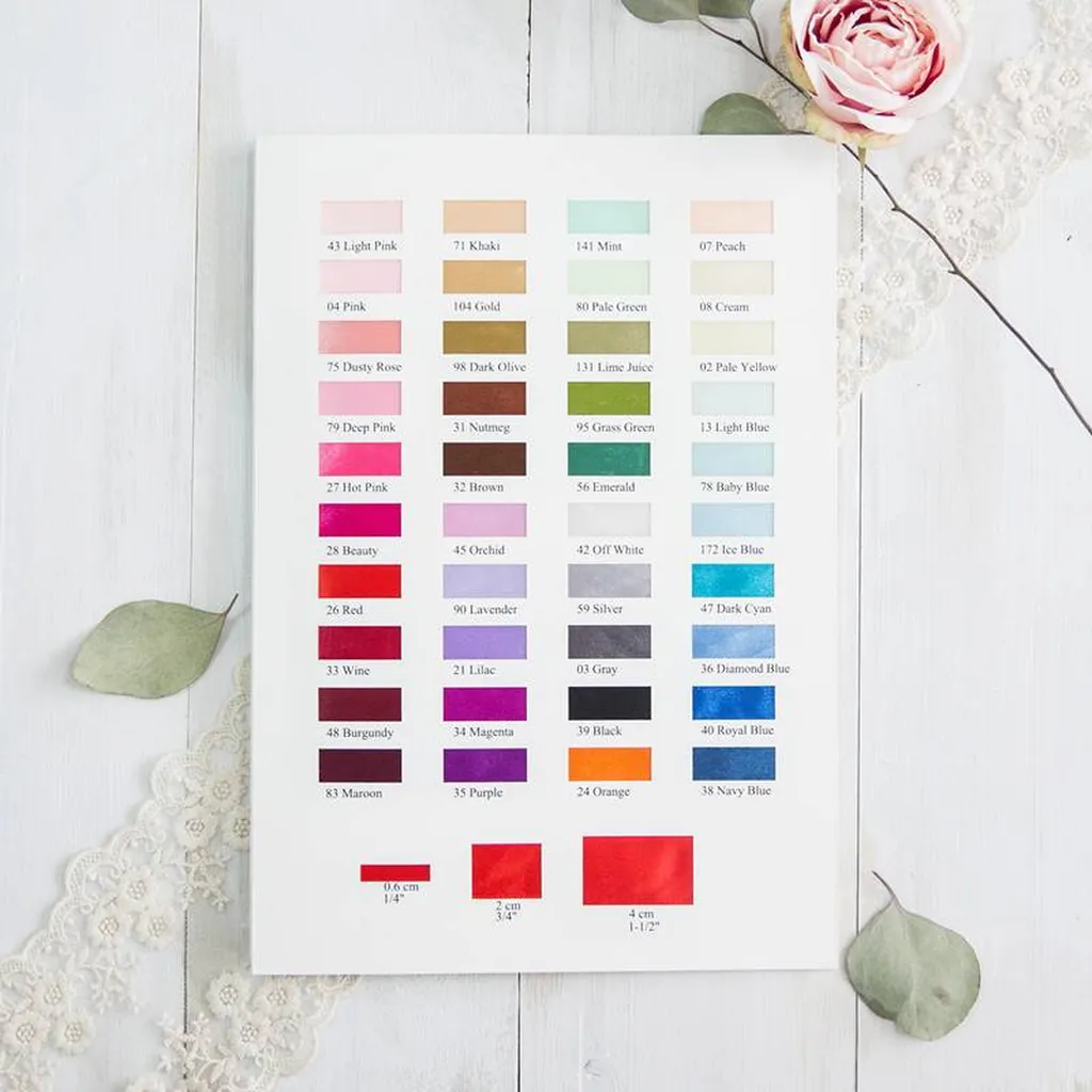 couleur de ruban
