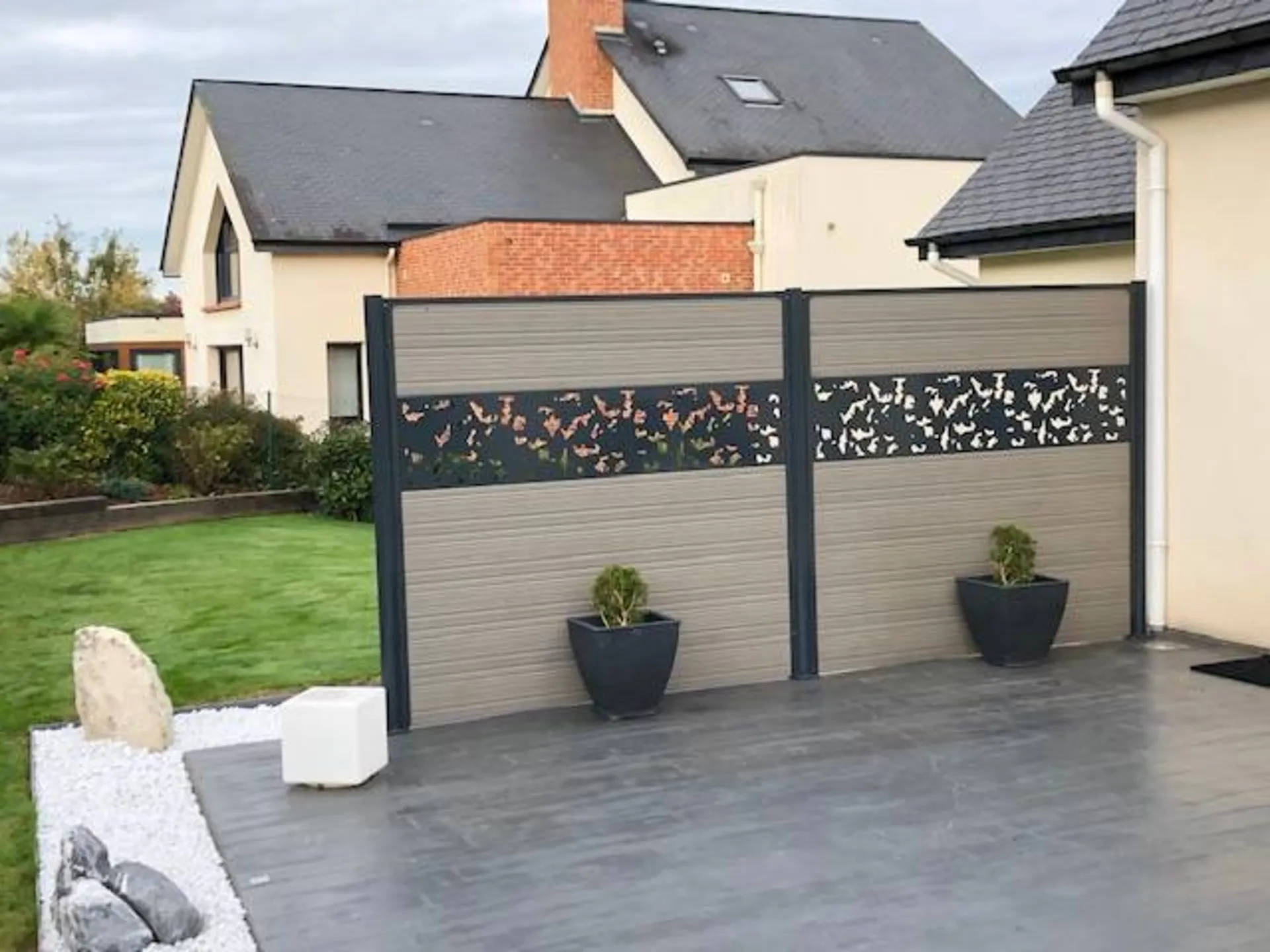 Protection de terrasse en panneaux composites dans l'Eure 27