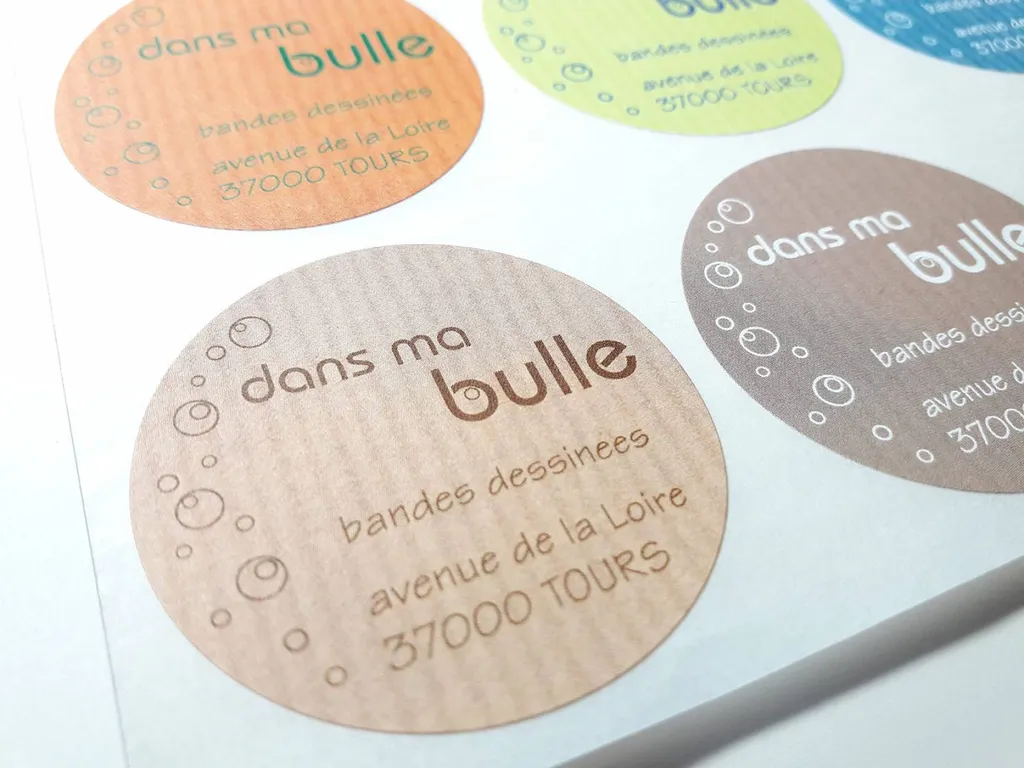 design et impression d'étiquette graphiste marseille