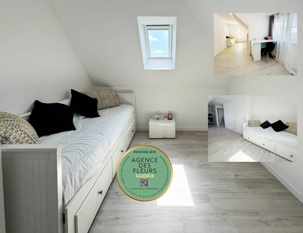 A vendre maison rénovée de 150 m² édifiée sur 880 m² de terrain sur la commune de FRENEUSE 76410