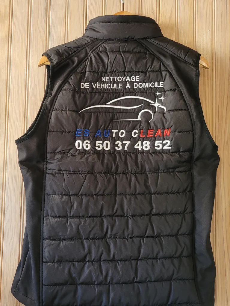 Gilet Softshell Matelassé Personnalisation broderie Aubagne & Marseille