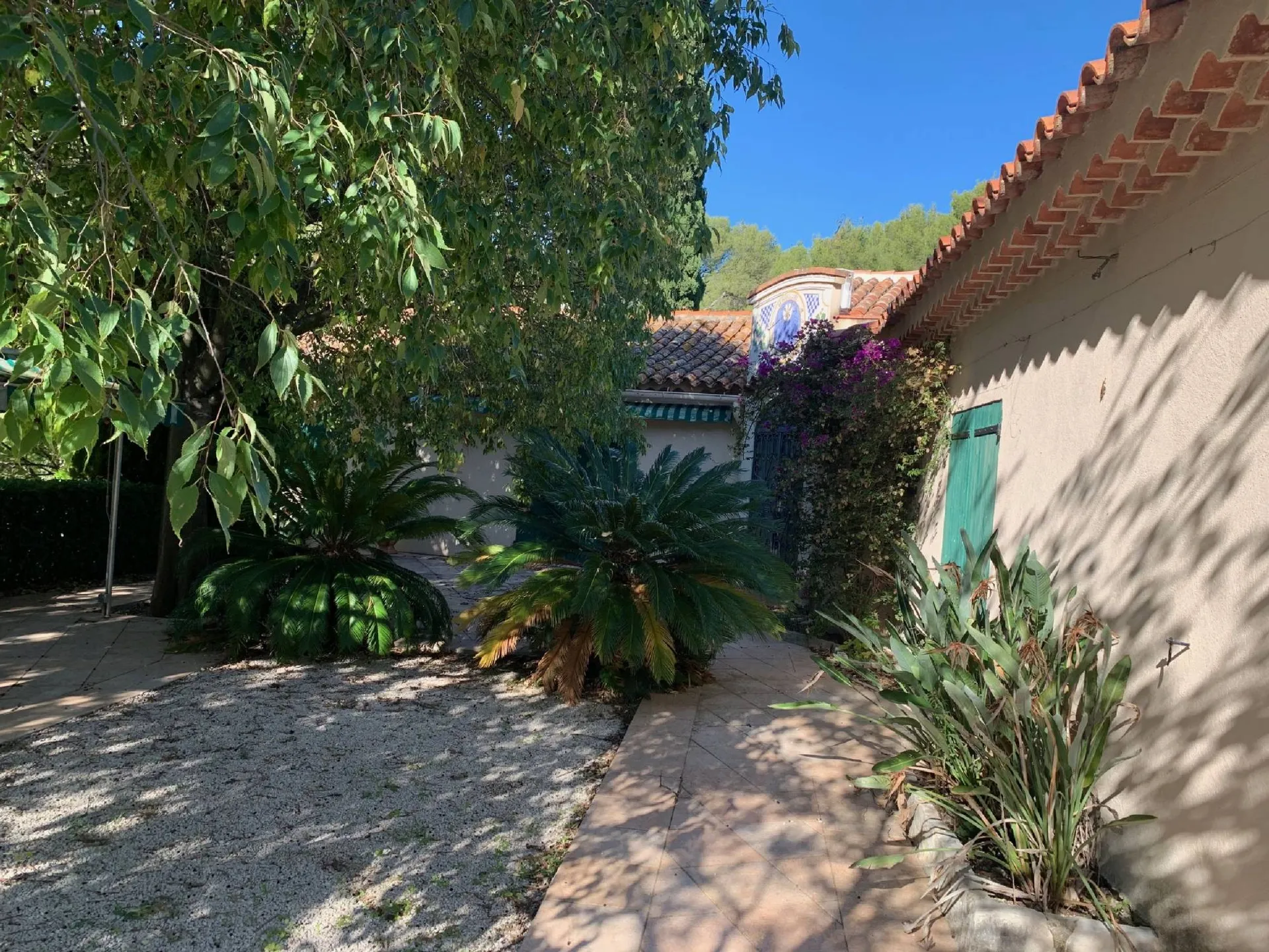 A vendre propriété Cassis datant du 17ème siècle et édifiée sur plus de 3 hectares de terrain au calme et entourée de vignes 